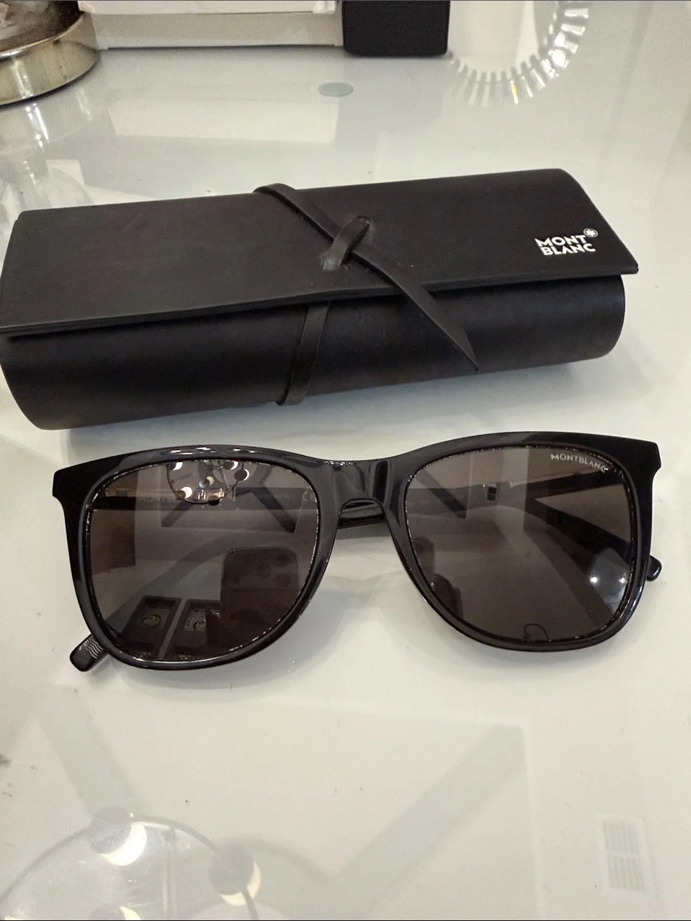 Montblanc Black Sunglasses